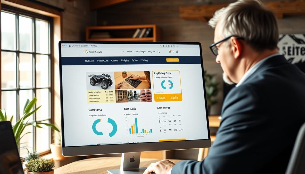 A sleek, modern costs quote website interface displayed on a computer screen, showcasing detailed charts and figures relevant to underpinning costs in Sydney. In the foreground, a professional middle-aged person in business attire is analyzing the information. The middle section features the website's vibrant layout with sections for quotes, compliance guidelines, and cost breakdowns, all illuminated by soft, natural daylight streaming through a nearby window. In the background, a rustic yet stylish office environment with wooden accents and plants creates a welcoming atmosphere. The lens captures the scene from a slight overhead angle, emphasizing clarity and professionalism, while maintaining a focus on the importance of transparency in residential construction costs. A sleek, modern costs quote website interface displayed on a computer screen, showcasing detailed charts and figures relevant to underpinning costs in Sydney. In the foreground, a professional middle-aged person in business attire is analyzing the information. The middle section features the website's vibrant layout with sections for quotes, compliance guidelines, and cost breakdowns, all illuminated by soft, natural daylight streaming through a nearby window. In the background, a rustic yet stylish office environment with wooden accents and plants creates a welcoming atmosphere. The lens captures the scene from a slight overhead angle, emphasizing clarity and professionalism, while maintaining a focus on the importance of transparency in residential construction costs.